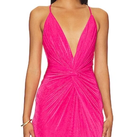 Katie May Pixie Gown from Revolve in Peacock - Picture 1 of 6